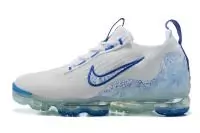 achetez nike air vapormax 2021 fk gray blue